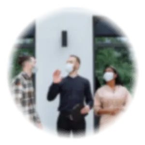 Family with New Home