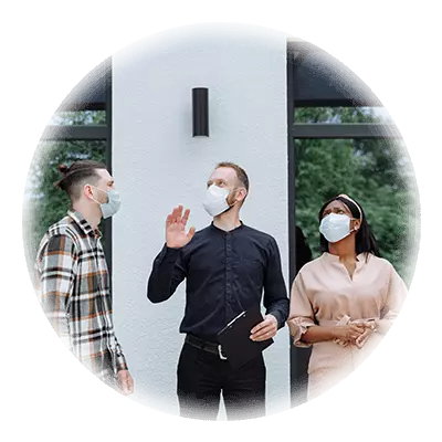 Family with New Home